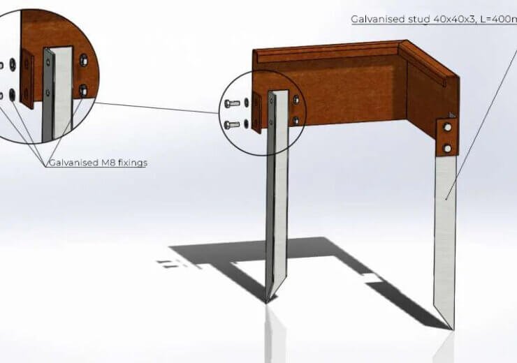 External Corner with Double Edge