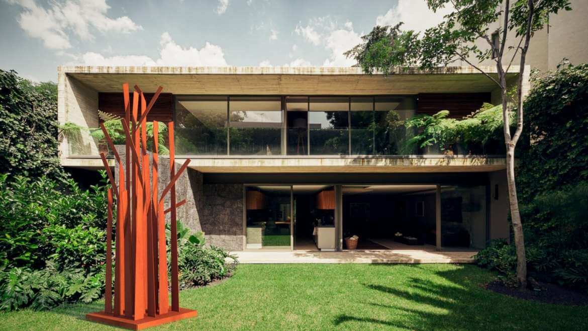 GRASSES kültéri szobor