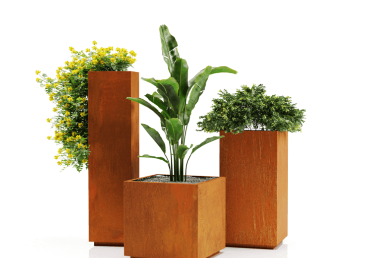 Négyszögletes Kaspók