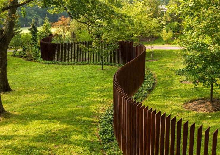 CORTEN ACÉL KERÍTÉS „Eglė”