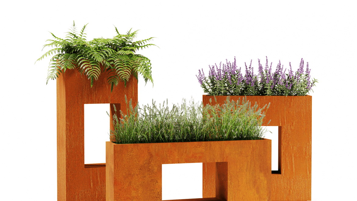 „3D Model” Kaspók