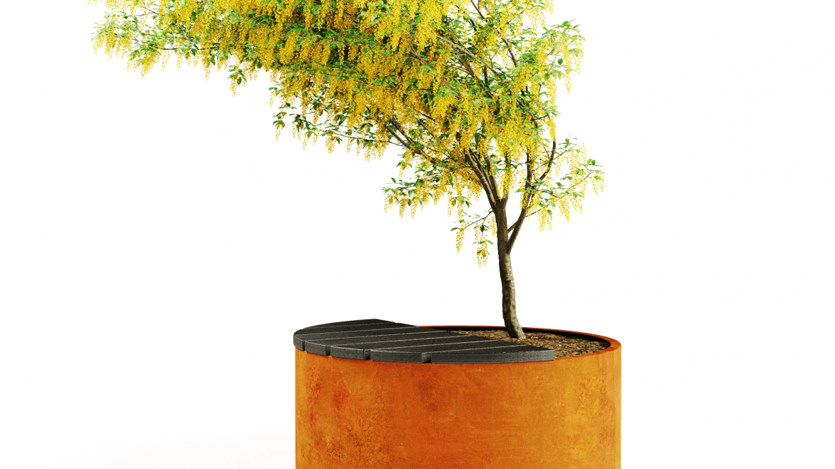 Kaspók Paddal „Lotos”