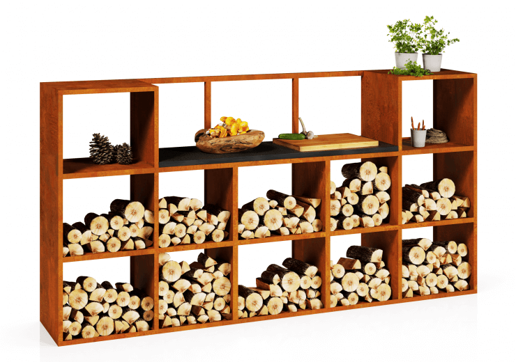 Tűzifatároló „Combo”