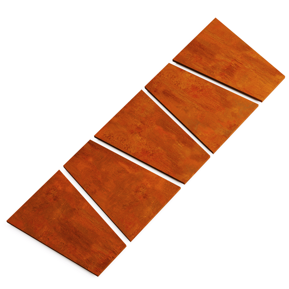 corten tako plyteles