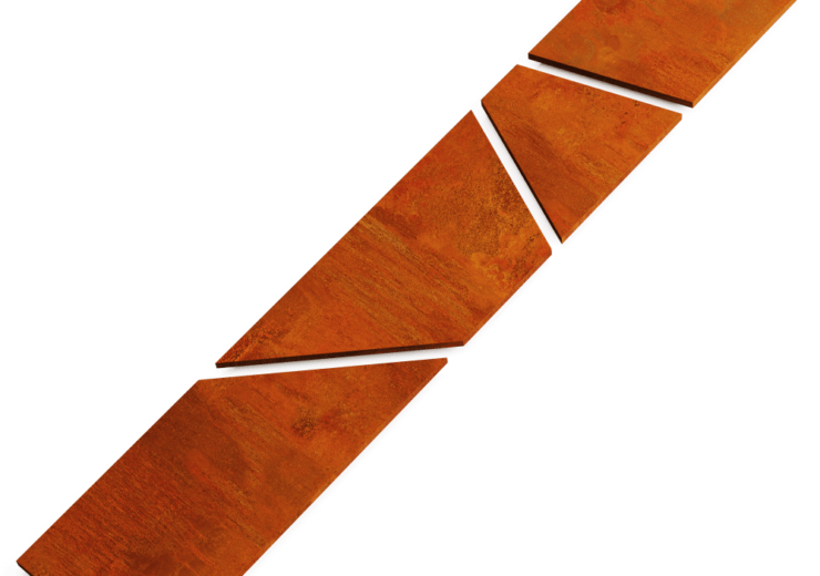 „Sakura” kerti járólap-kompozíció